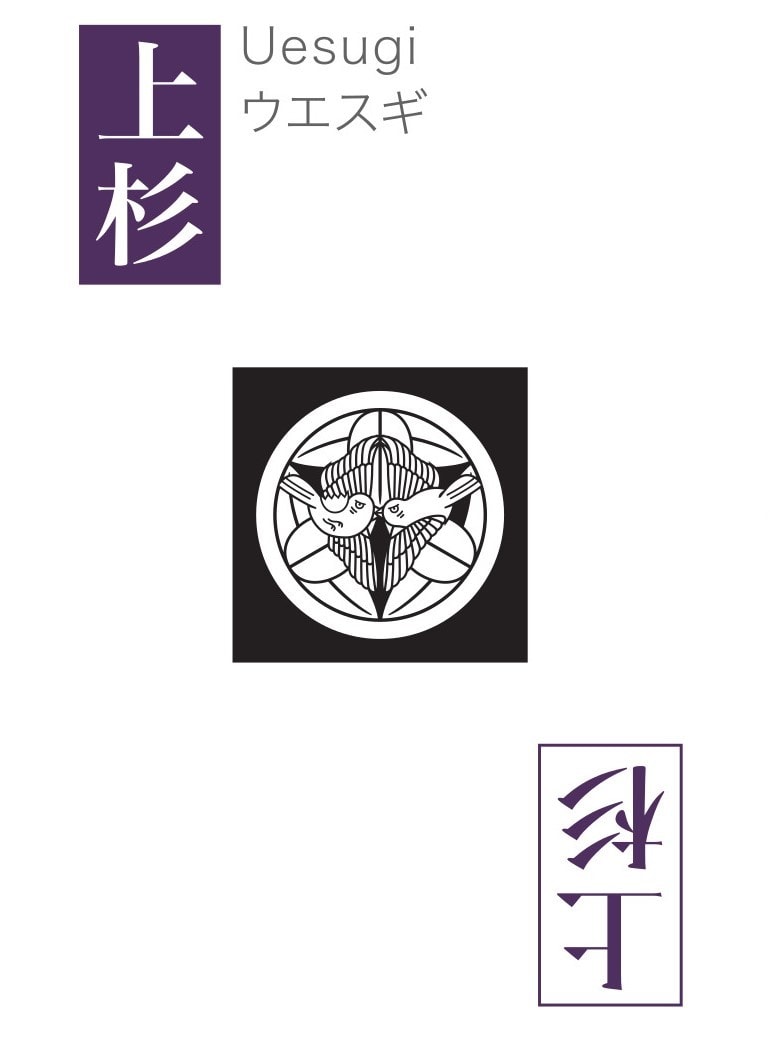 Family crest of Uesugi Kenshin
