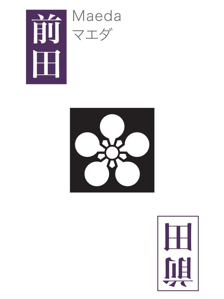 Family crest of Maeda Toshiie
